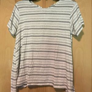Women’s small altar’d state striped t-shirt